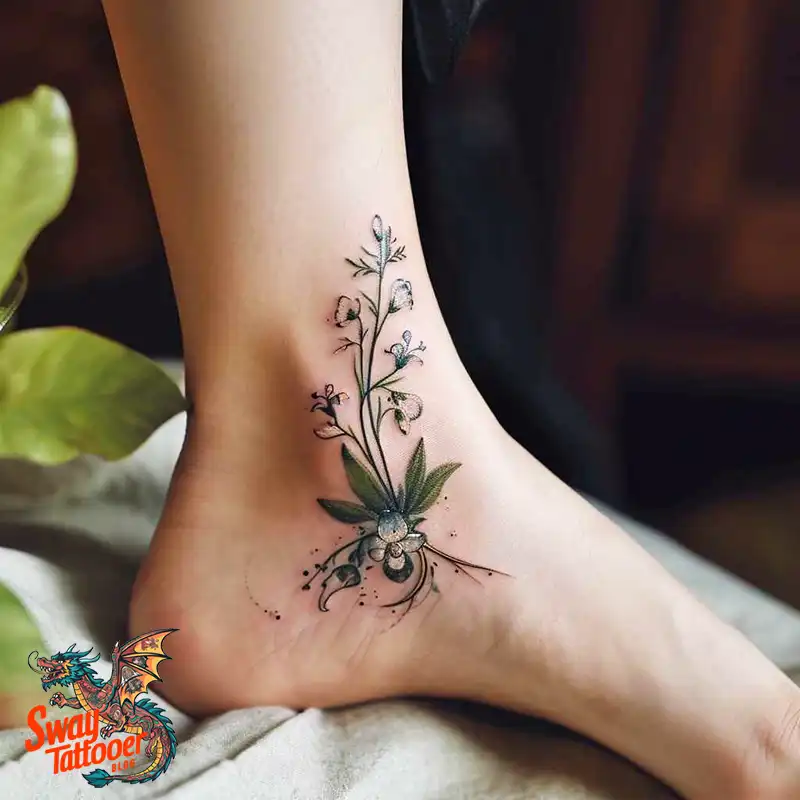 70 Snowdrop Flower Tattoo Design Ideas with Deep Meanings 14 snowdrop tattoo