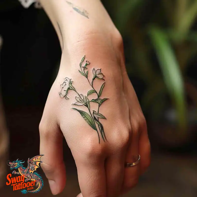 70 Snowdrop Flower Tattoo Design Ideas with Deep Meanings 12 snowdrop tattoo