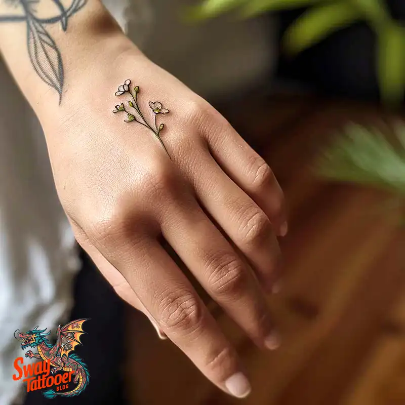 70 Snowdrop Flower Tattoo Design Ideas with Deep Meanings 11 snowdrop tattoo