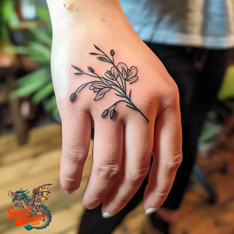 70 Snowdrop Flower Tattoo Design Ideas with Deep Meanings 9 snowdrop tattoo