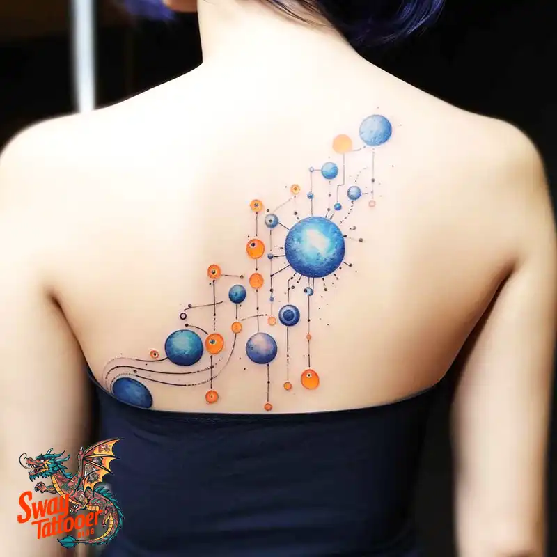 50 Solar System Tattoo Design Ideas: Out of This World Art 51 solar system tattoo