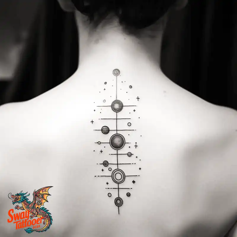 50 Solar System Tattoo Design Ideas: Out of This World Art 29 solar system tattoo