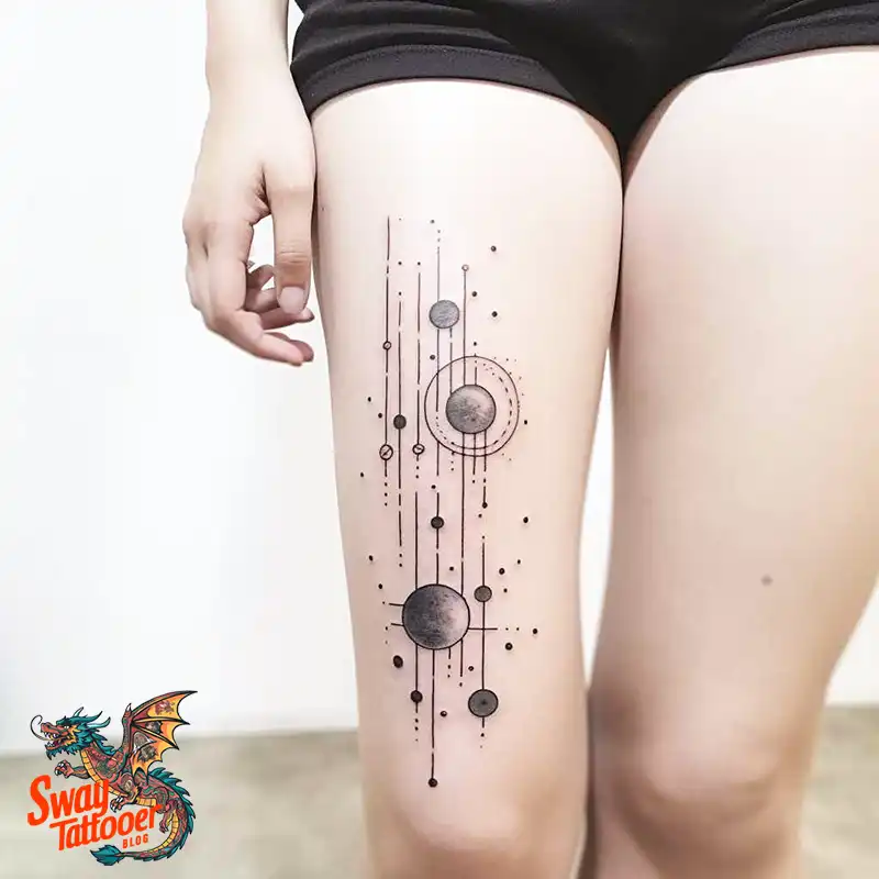 50 Solar System Tattoo Design Ideas: Out of This World Art 28 solar system tattoo