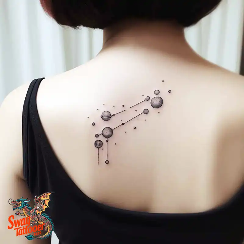 50 Solar System Tattoo Design Ideas: Out of This World Art 26 solar system tattoo