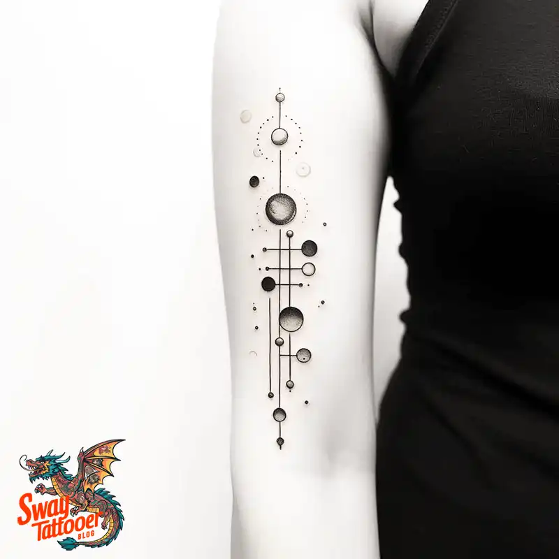 50 Solar System Tattoo Design Ideas: Out of This World Art 20 solar system tattoo