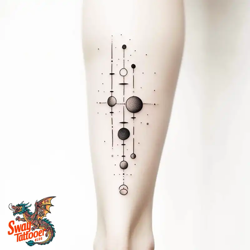 50 Solar System Tattoo Design Ideas: Out of This World Art 16 solar system tattoo