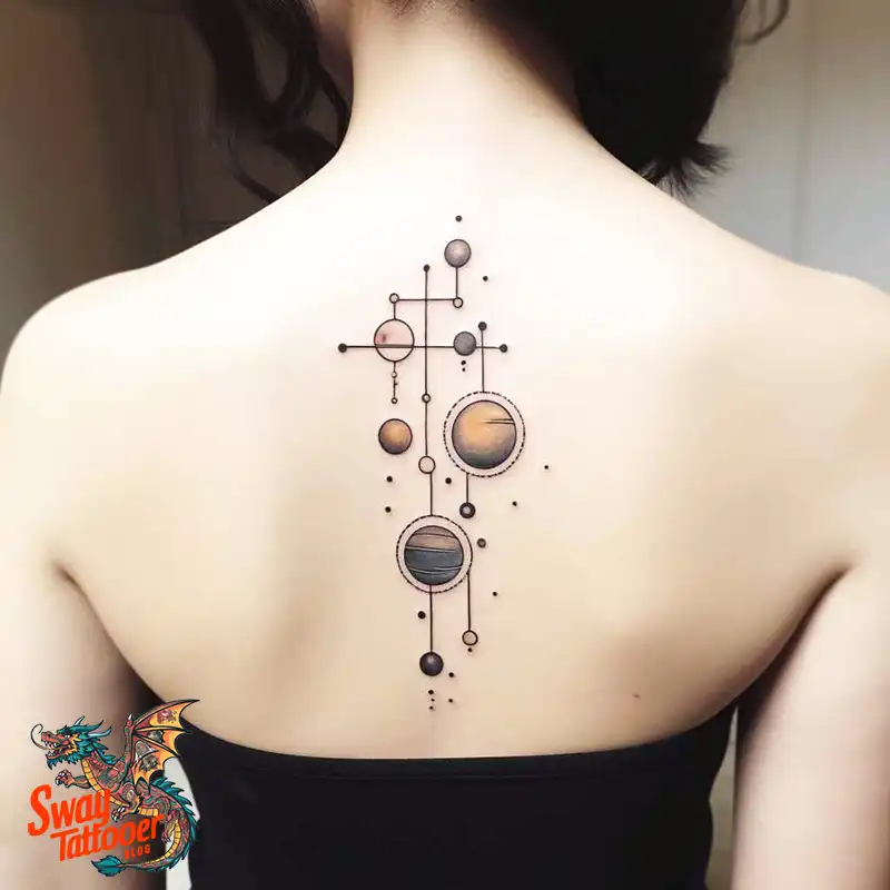 50 Solar System Tattoo Design Ideas: Out of This World Art 12 solar system tattoo