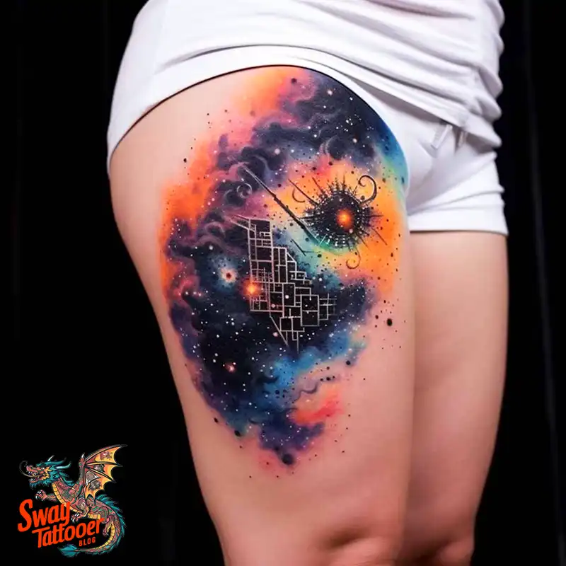 100 Space Tattoo Design Ideas: Exploring the Cosmos in Ink 77 space tattoo
