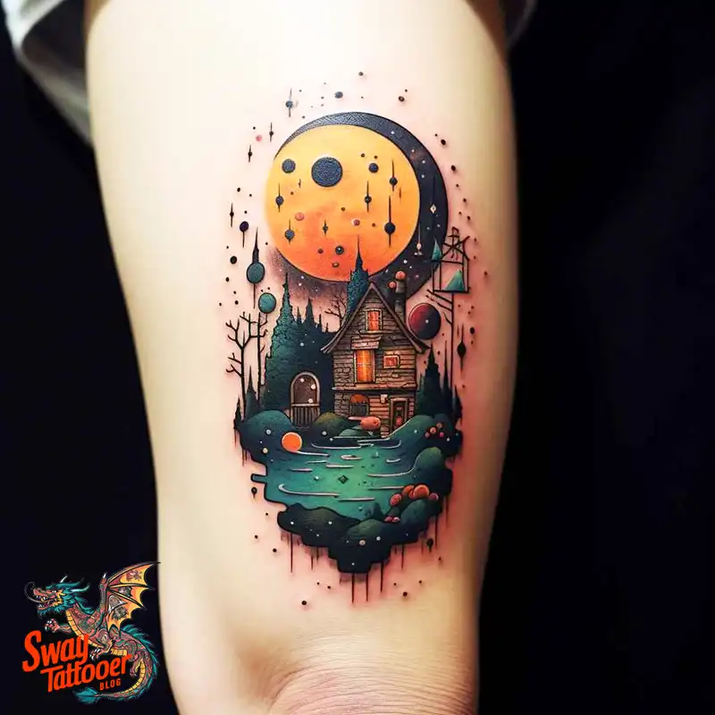 100 Space Tattoo Design Ideas: Exploring the Cosmos in Ink 46 space tattoo