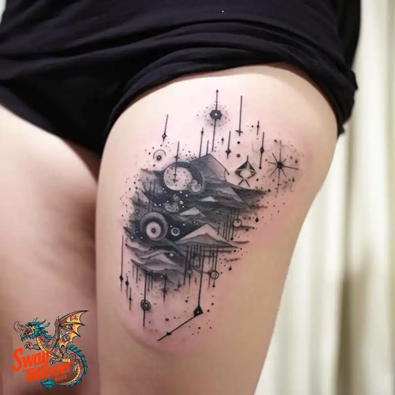 100 Space Tattoo Design Ideas: Exploring the Cosmos in Ink 37 space tattoo