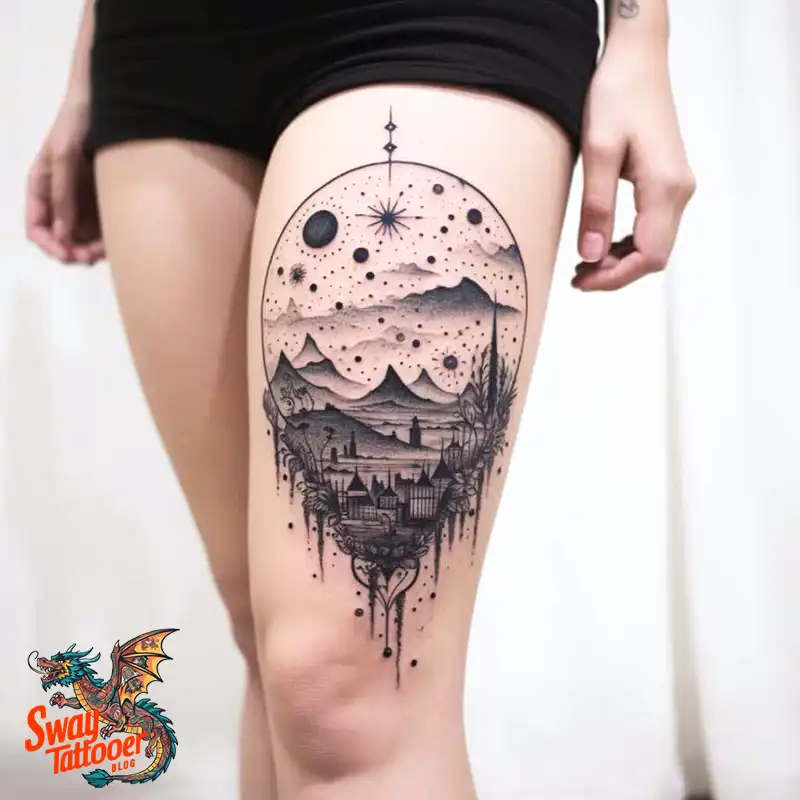 100 Space Tattoo Design Ideas: Exploring the Cosmos in Ink 36 space tattoo