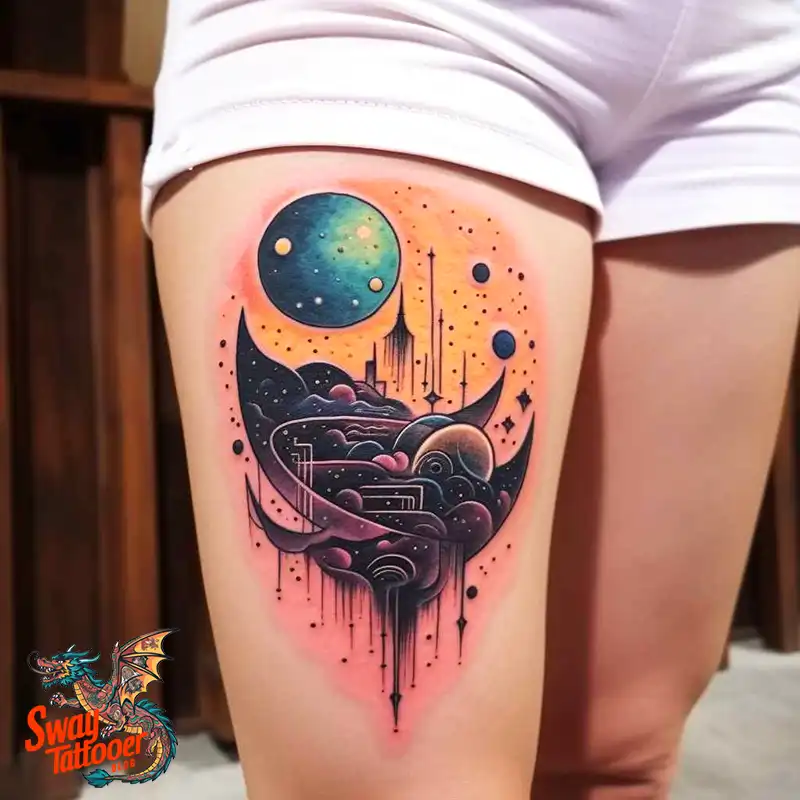 100 Space Tattoo Design Ideas: Exploring the Cosmos in Ink 35 space tattoo