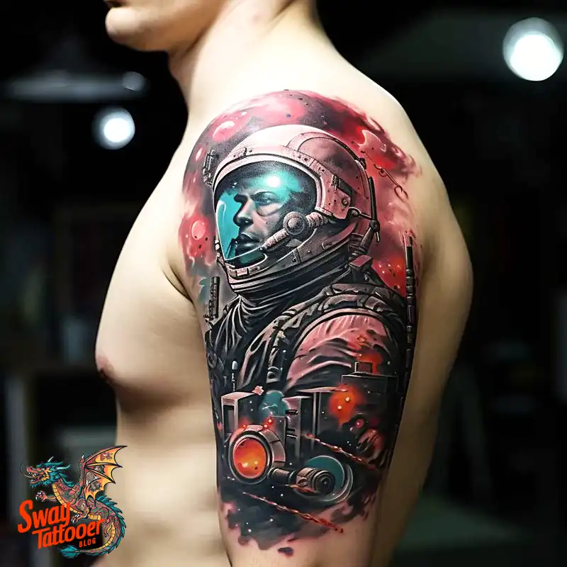 100 Space Tattoo Design Ideas: Exploring the Cosmos in Ink 34 space tattoo