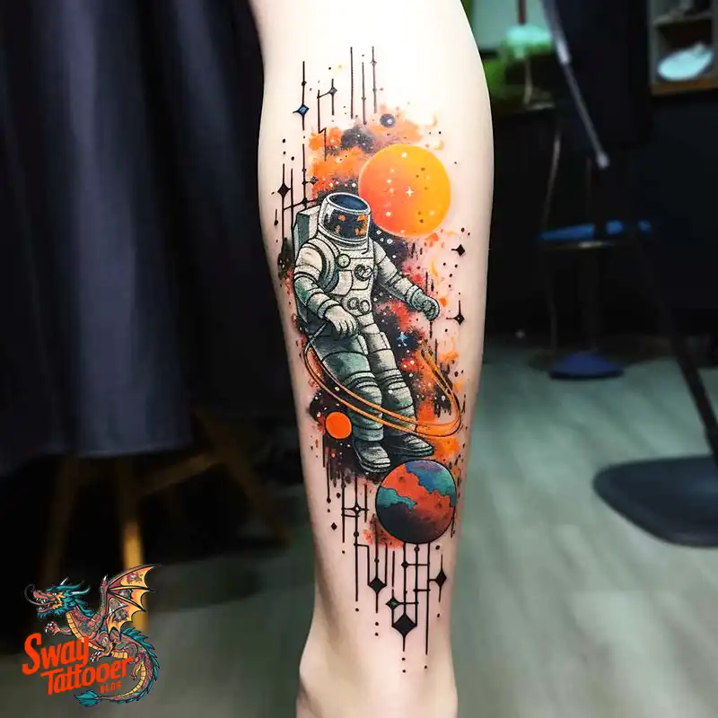 100 Space Tattoo Design Ideas: Exploring the Cosmos in Ink 32 space tattoo