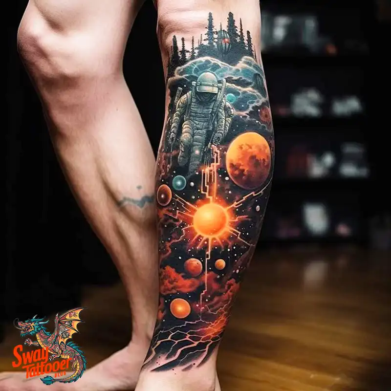 100 Space Tattoo Design Ideas: Exploring the Cosmos in Ink 25 space tattoo