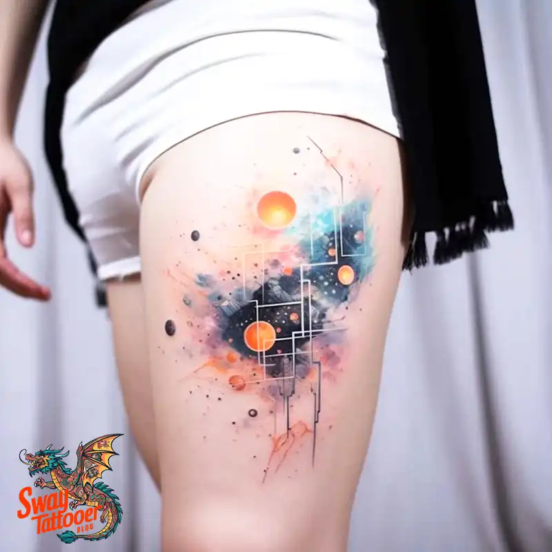 100 Space Tattoo Design Ideas: Exploring the Cosmos in Ink 22 space tattoo
