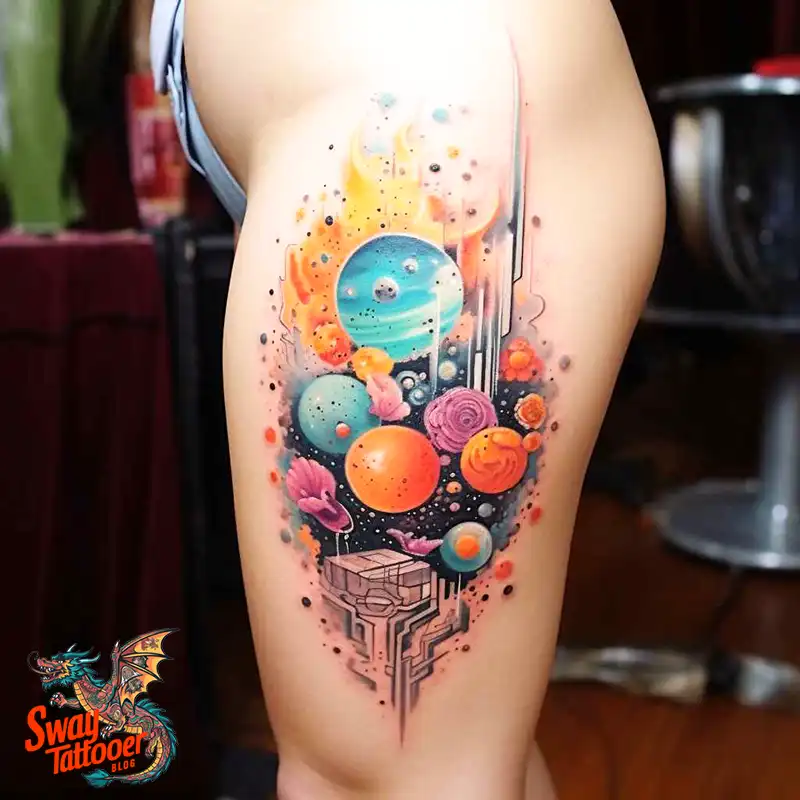 100 Space Tattoo Design Ideas: Exploring the Cosmos in Ink 20 space tattoo