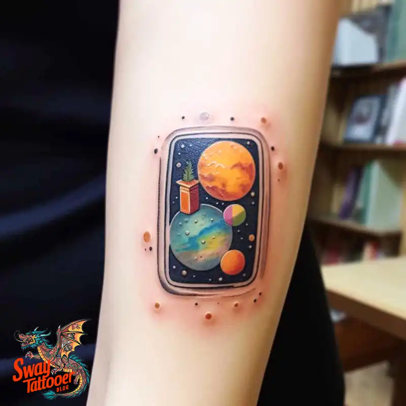 100 Space Tattoo Design Ideas: Exploring the Cosmos in Ink 17 space tattoo