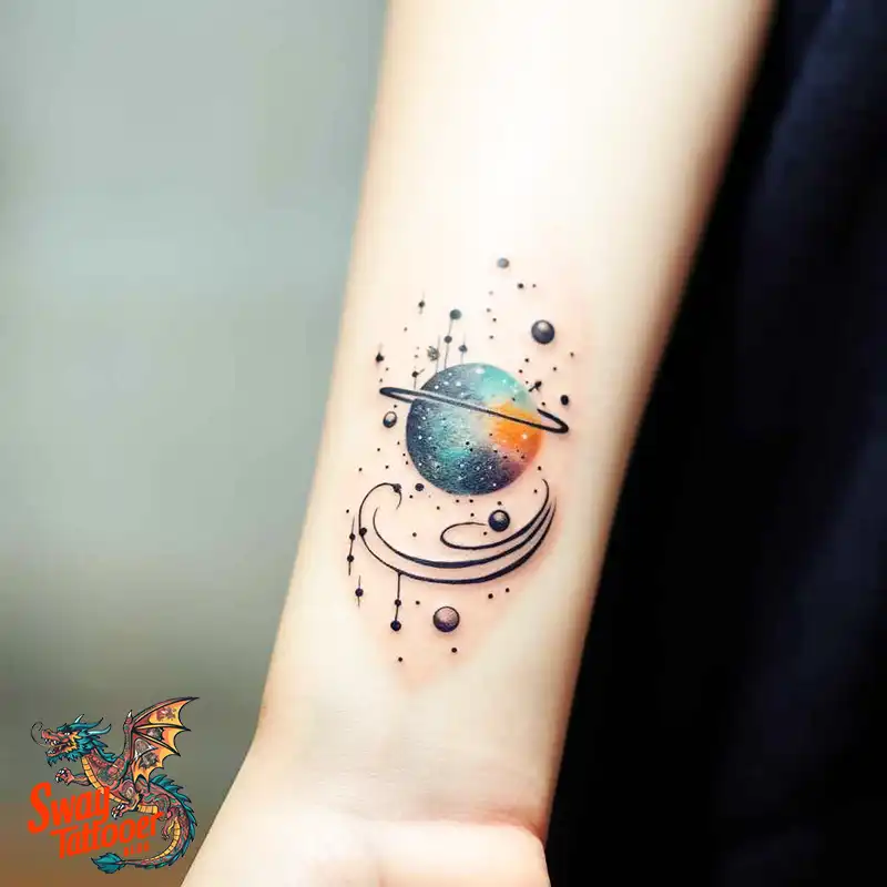 100 Space Tattoo Design Ideas: Exploring the Cosmos in Ink 16 space tattoo