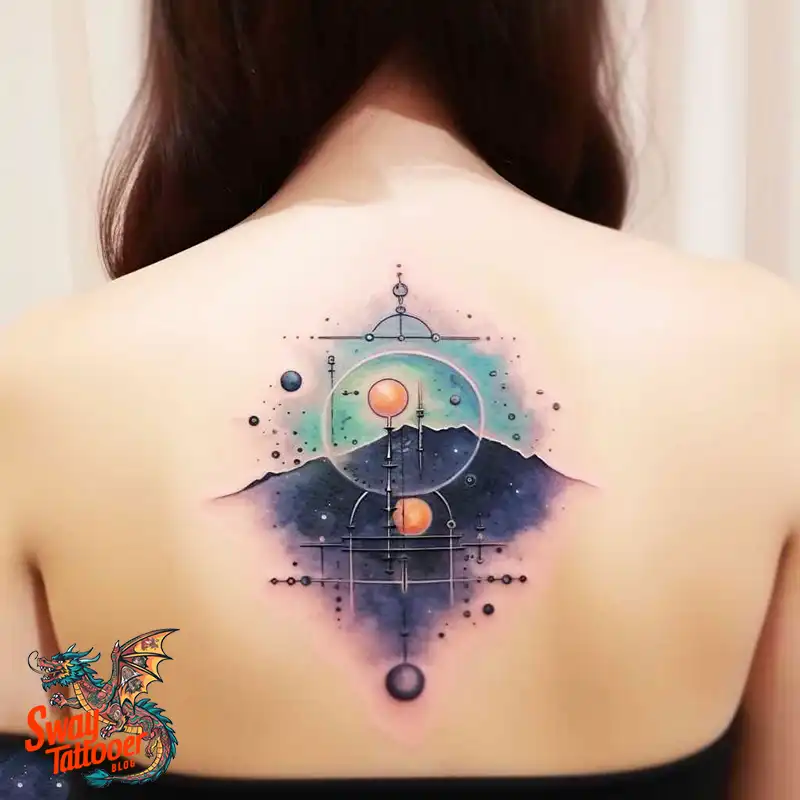 100 Space Tattoo Design Ideas: Exploring the Cosmos in Ink 14 space tattoo