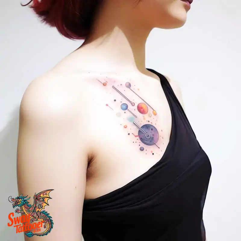 100 Space Tattoo Design Ideas: Exploring the Cosmos in Ink 7 space tattoo