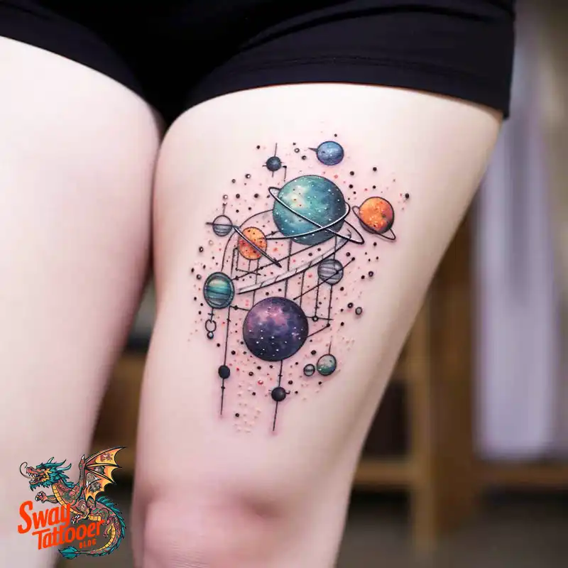 100 Space Tattoo Design Ideas: Exploring the Cosmos in Ink 3 space tattoo