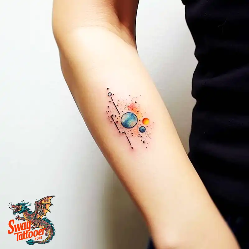 100 Space Tattoo Design Ideas: Exploring the Cosmos in Ink 1 space tattoo