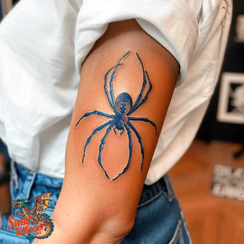 100 Spider Tattoo Design Ideas: Weaving Art and Symbolism 81 spider tattoo