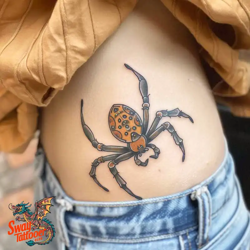 100 Spider Tattoo Design Ideas: Weaving Art and Symbolism 80 spider tattoo