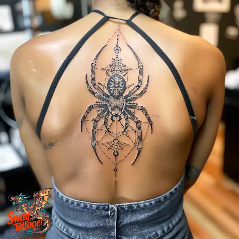 100 Spider Tattoo Design Ideas: Weaving Art and Symbolism 79 spider tattoo
