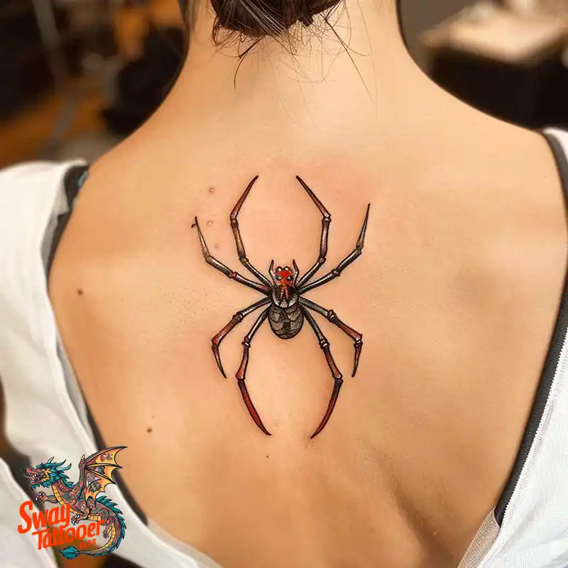 100 Spider Tattoo Design Ideas: Weaving Art and Symbolism 75 spider tattoo