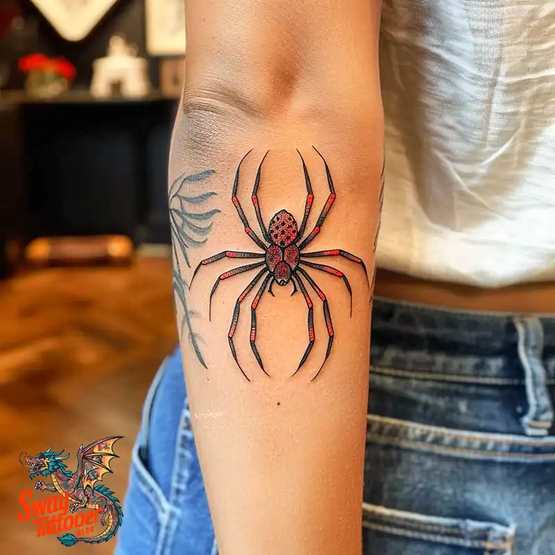 100 Spider Tattoo Design Ideas: Weaving Art and Symbolism 71 spider tattoo