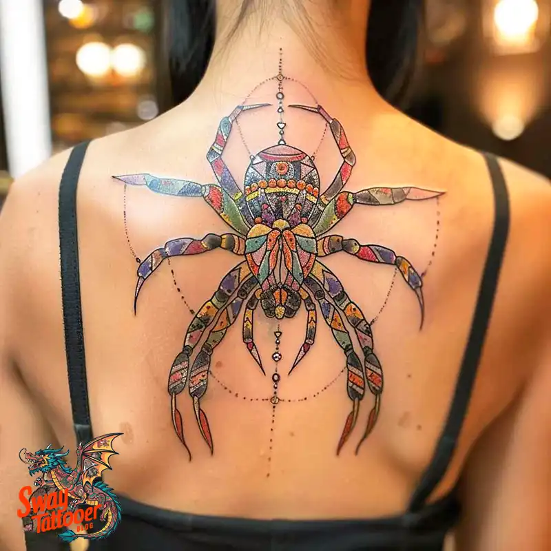 100 Spider Tattoo Design Ideas: Weaving Art and Symbolism 97 spider tattoo