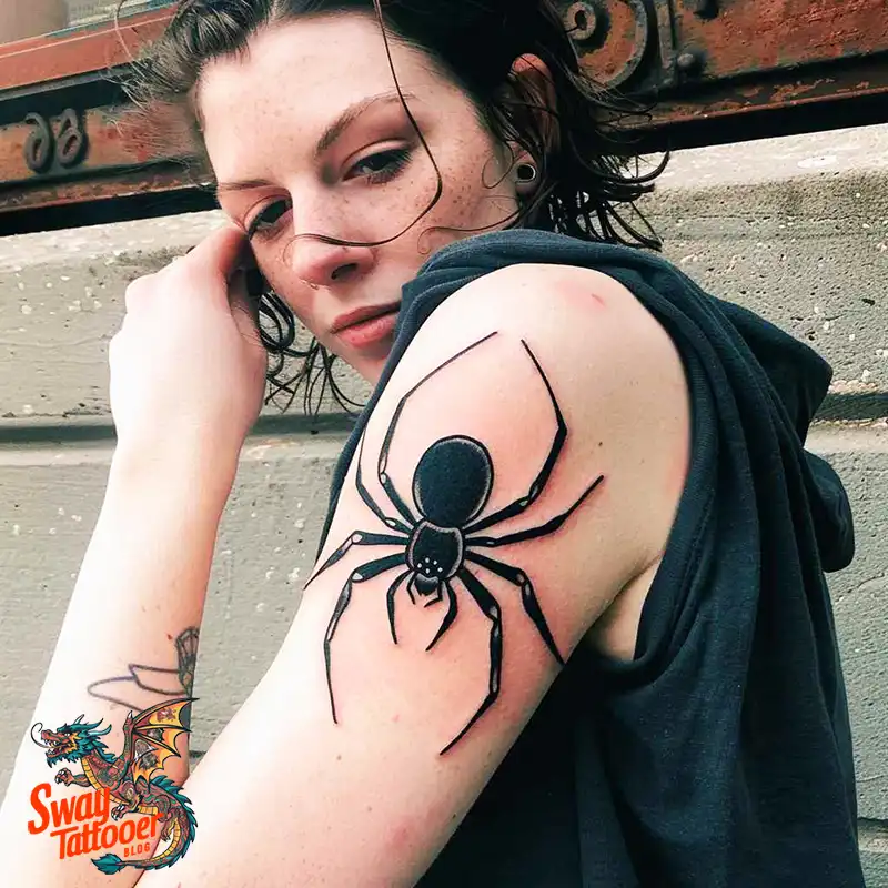 100 Spider Tattoo Design Ideas: Weaving Art and Symbolism 65 spider tattoo