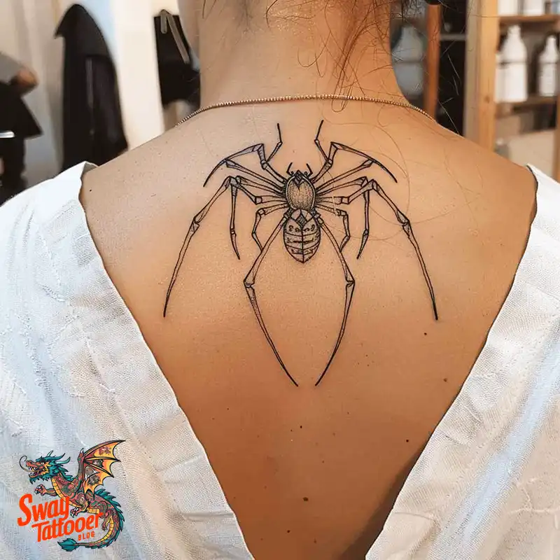 100 Spider Tattoo Design Ideas: Weaving Art and Symbolism 59 spider tattoo