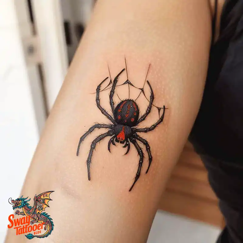 100 Spider Tattoo Design Ideas: Weaving Art and Symbolism 58 spider tattoo