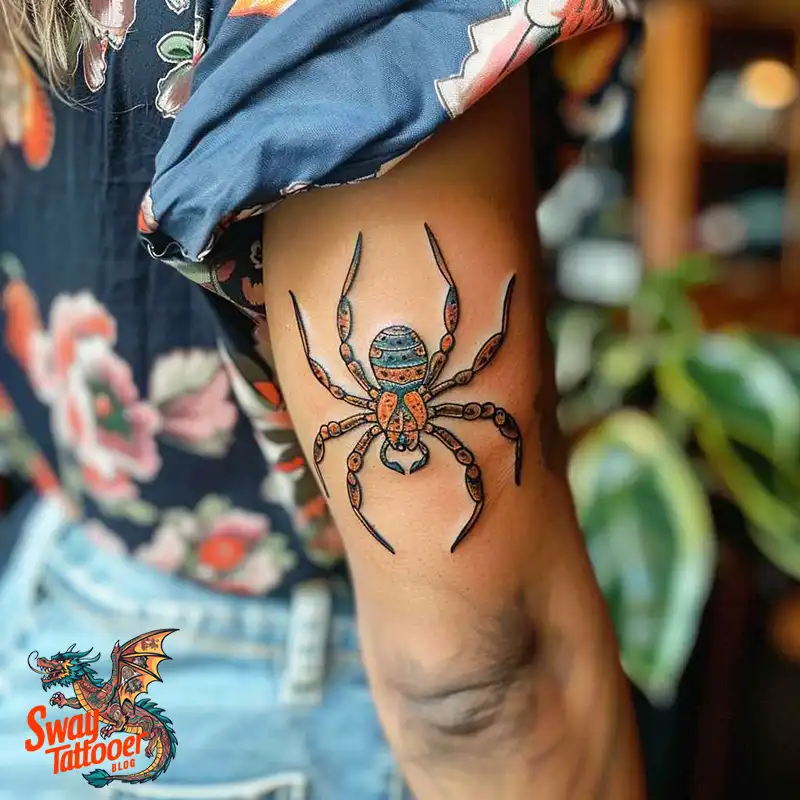 100 Spider Tattoo Design Ideas: Weaving Art and Symbolism 57 spider tattoo