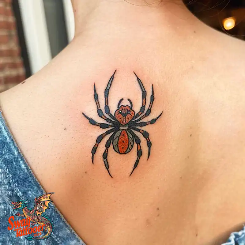 100 Spider Tattoo Design Ideas: Weaving Art and Symbolism 56 spider tattoo
