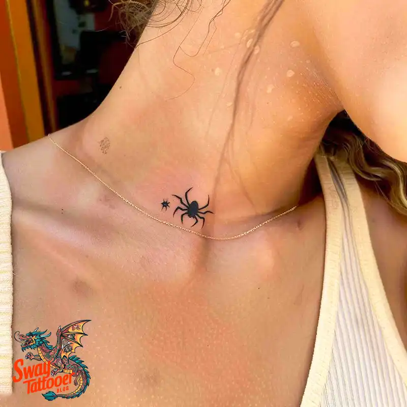 100 Spider Tattoo Design Ideas: Weaving Art and Symbolism 53 spider tattoo
