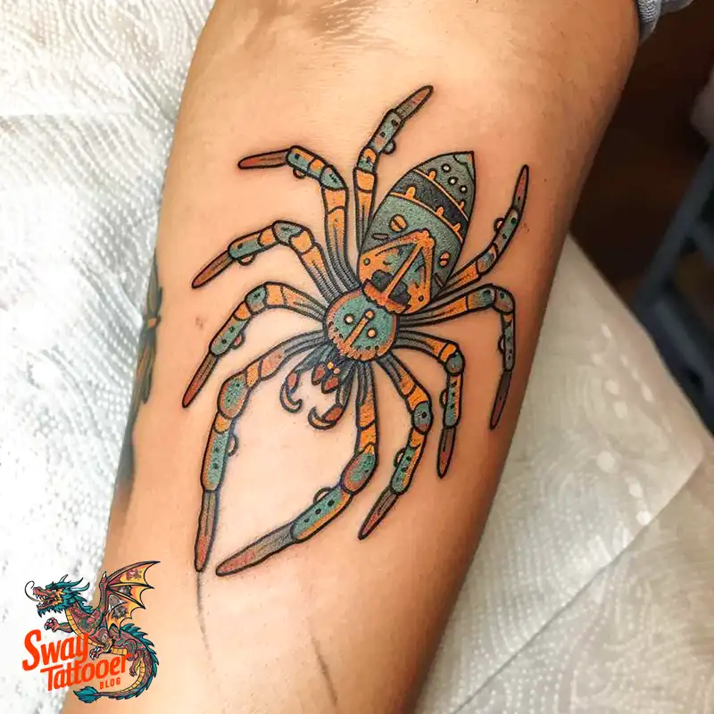 100 Spider Tattoo Design Ideas: Weaving Art and Symbolism 95 spider tattoo