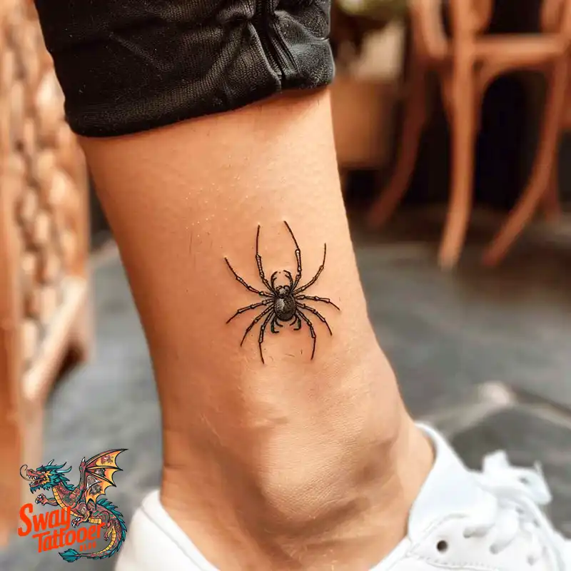 100 Spider Tattoo Design Ideas: Weaving Art and Symbolism 47 spider tattoo