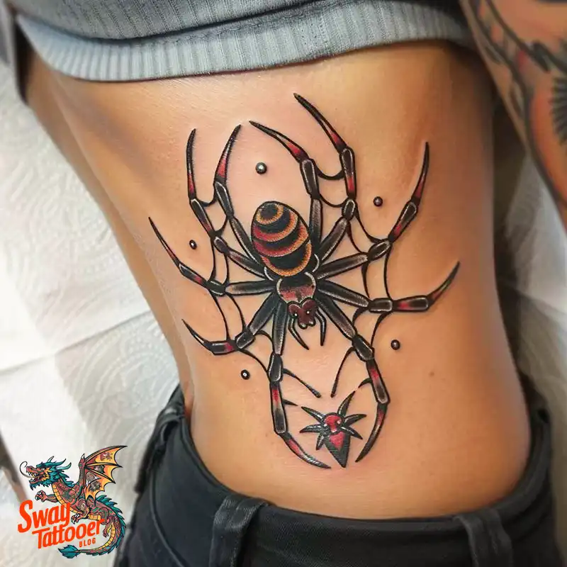 100 Spider Tattoo Design Ideas: Weaving Art and Symbolism 45 spider tattoo