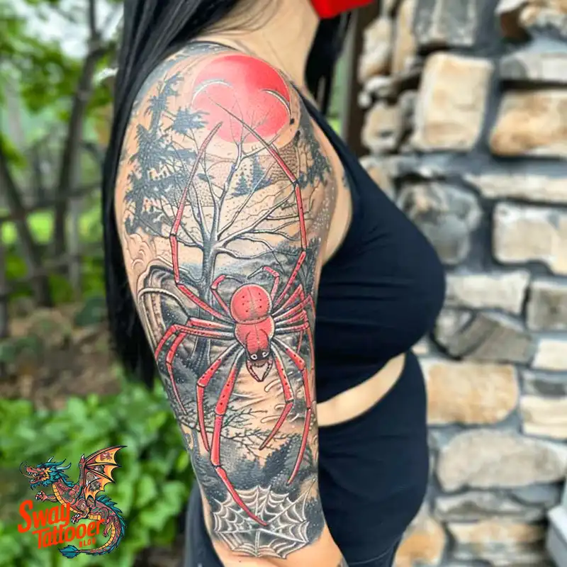 100 Spider Tattoo Design Ideas: Weaving Art and Symbolism 43 spider tattoo