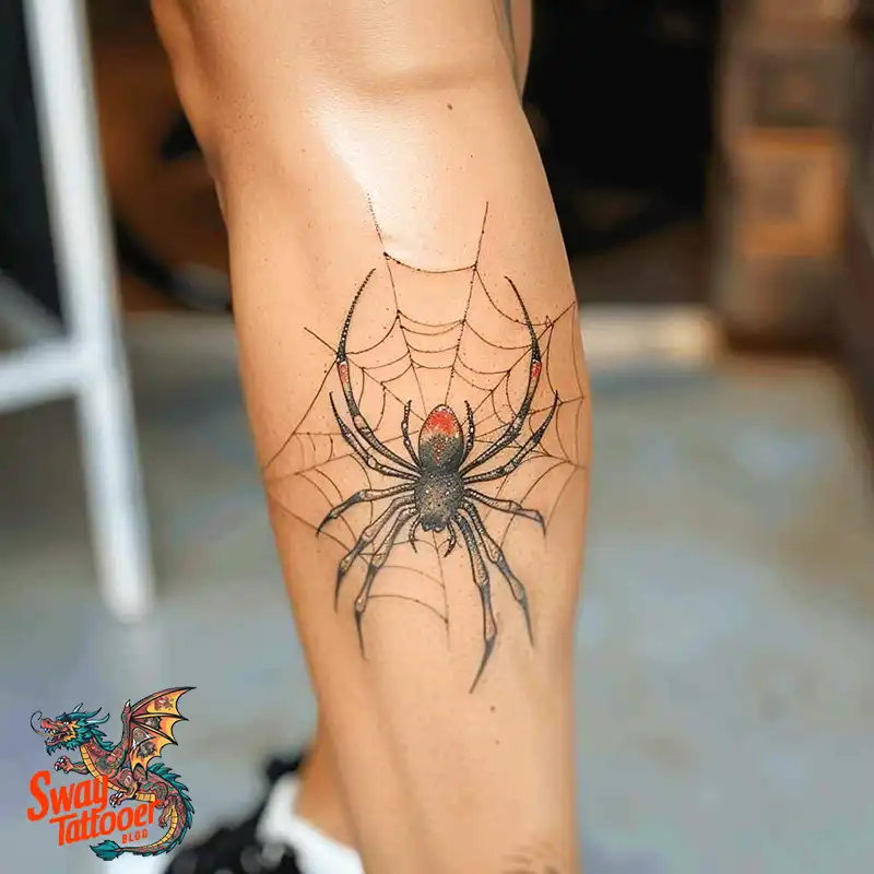 100 Spider Tattoo Design Ideas: Weaving Art and Symbolism 37 spider tattoo