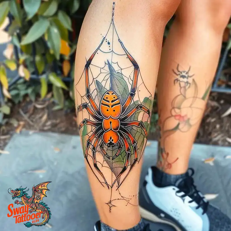 100 Spider Tattoo Design Ideas: Weaving Art and Symbolism 35 spider tattoo
