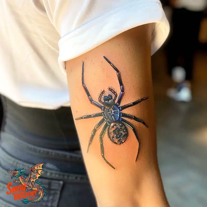 100 Spider Tattoo Design Ideas: Weaving Art and Symbolism 33 spider tattoo