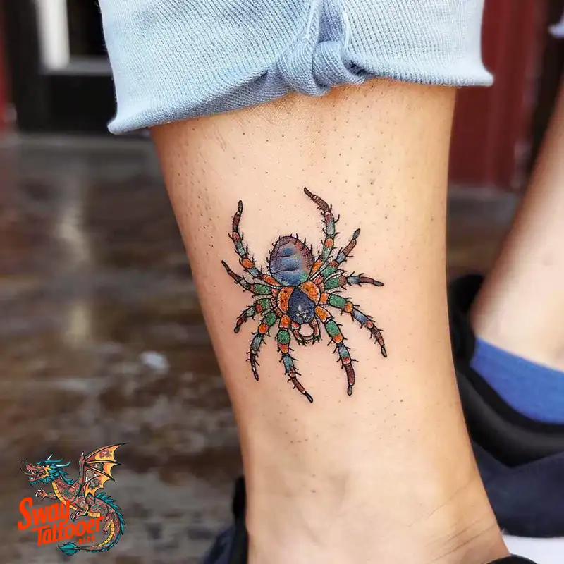 100 Spider Tattoo Design Ideas: Weaving Art and Symbolism 93 spider tattoo