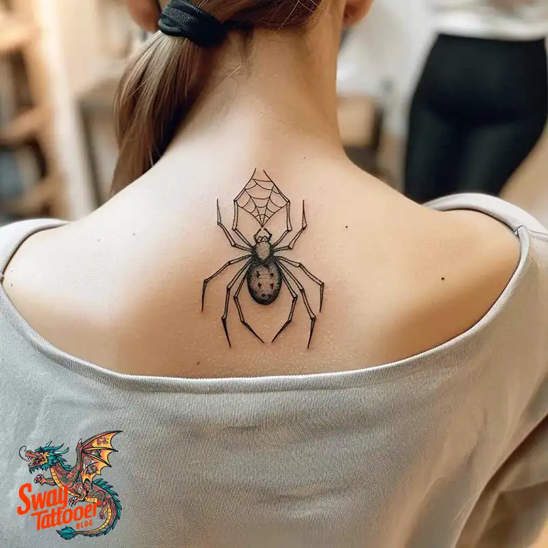 100 Spider Tattoo Design Ideas: Weaving Art and Symbolism 20 spider tattoo