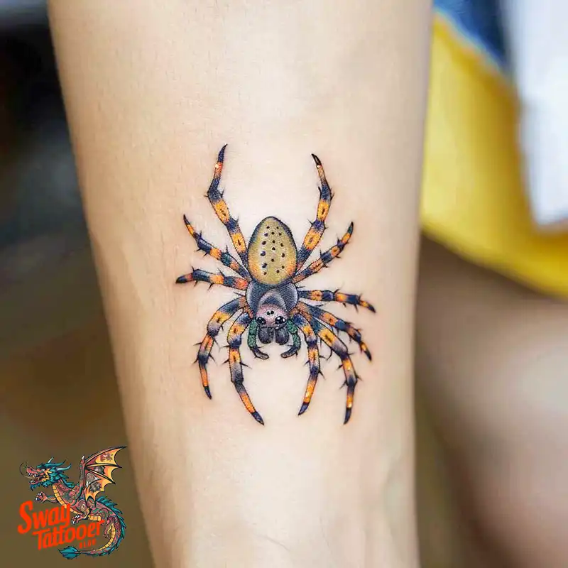 100 Spider Tattoo Design Ideas: Weaving Art and Symbolism 92 spider tattoo