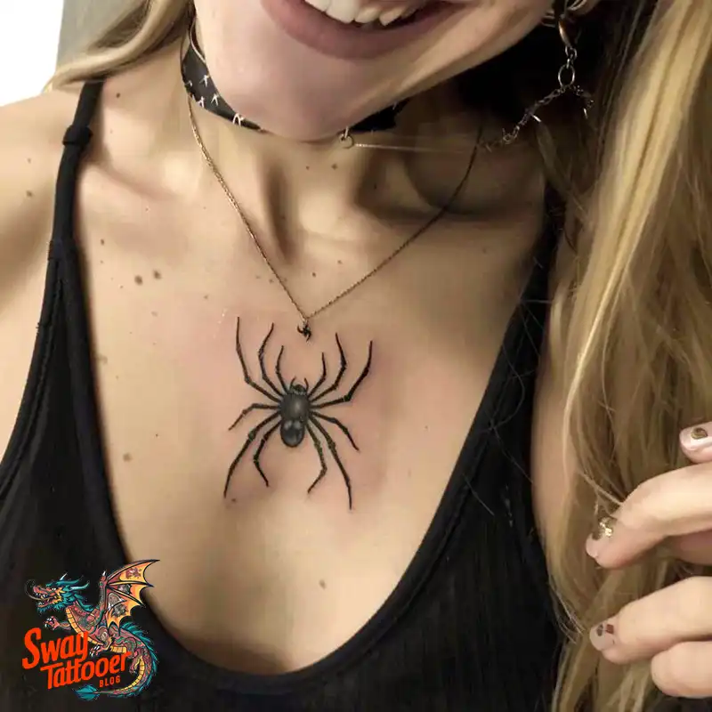 100 Spider Tattoo Design Ideas: Weaving Art and Symbolism 6 spider tattoo